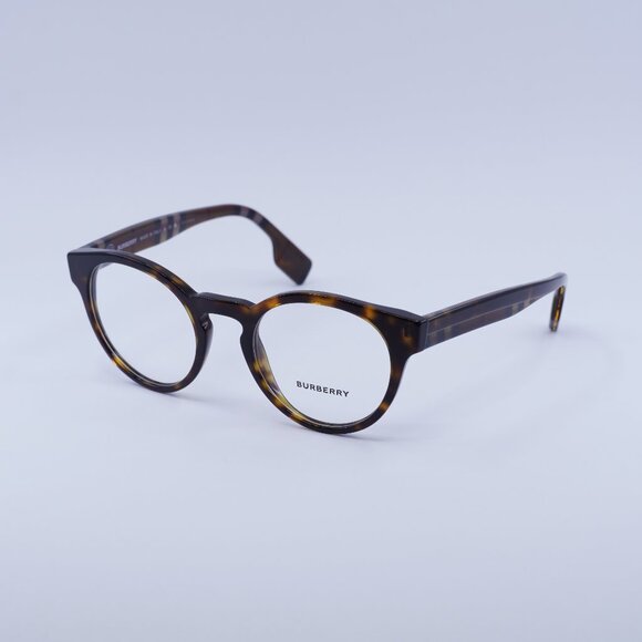 Burberry BE2354 3991 Eyeglasses Havana 49mm Round Frame